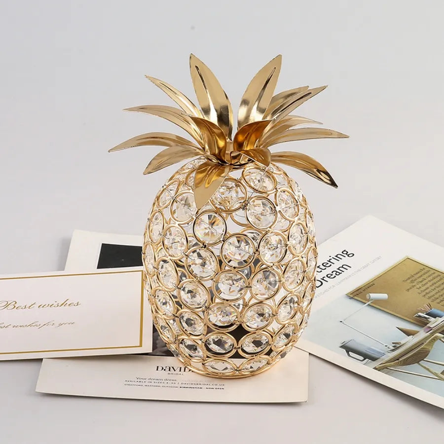 Ornamento de Cristal em frutas
