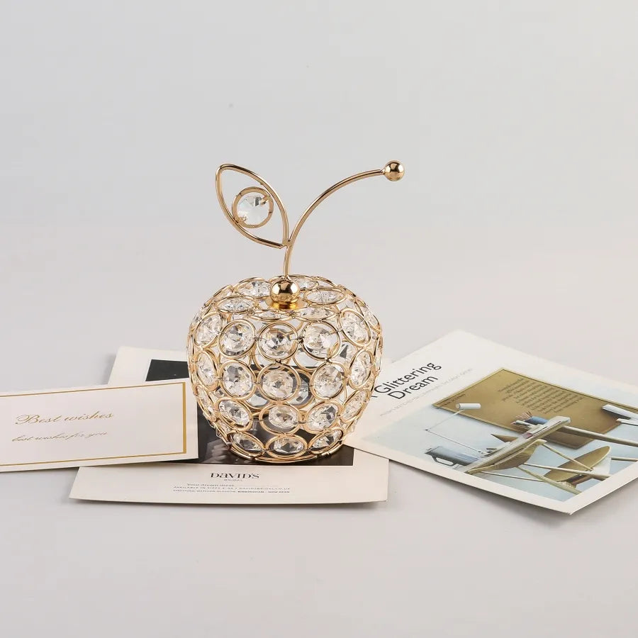 Ornamento de Cristal em frutas