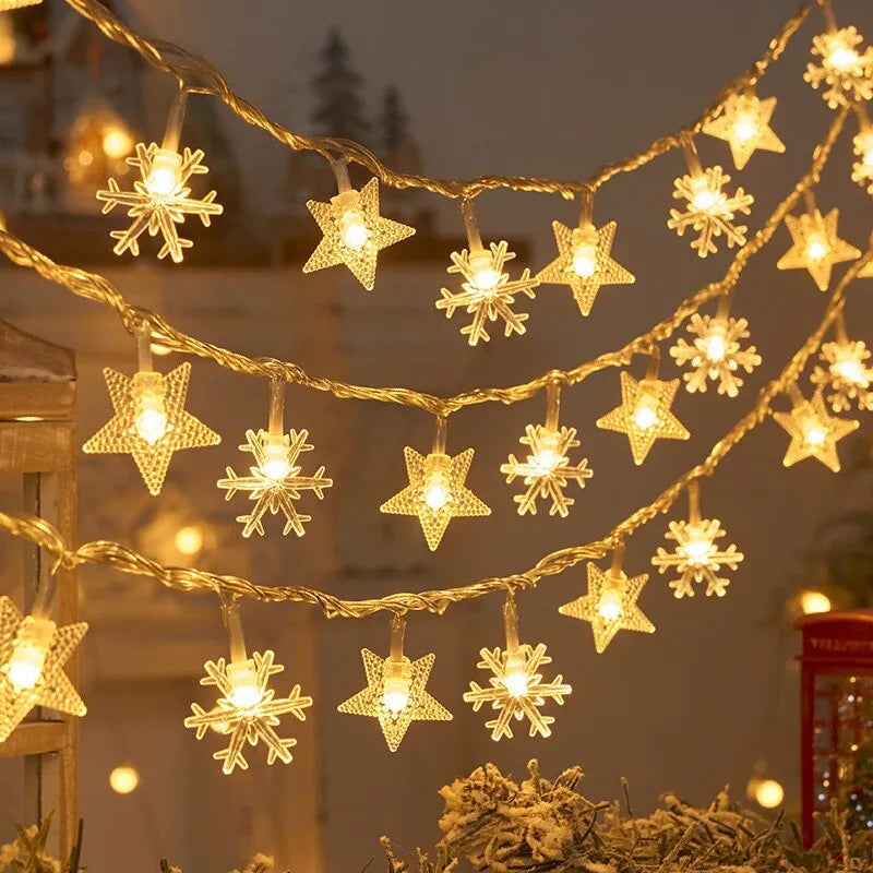 Luzes de Natal - Guirlanda de Luzes Led