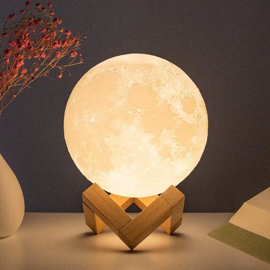 Luminaria Lua Cheia 3D Realista